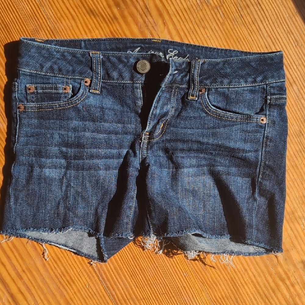 American Eagle Outfitters Dark Blue Denim Jeans